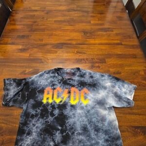 Acdc Women's tie dye medium